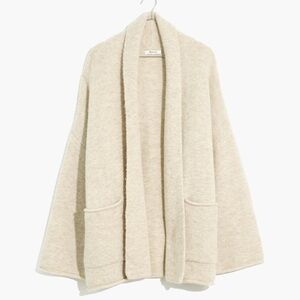 Madewell Cream Cardigan Sweater